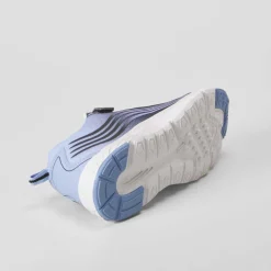 Outlet Deportiva running negra y lila Zapatillas Deportivas