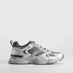 Clearance Deportiva sneaker gris Sneakers
