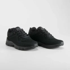 Outlet Deportiva Tex negra Mujer Zapatillas Deportivas