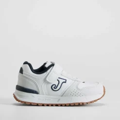 Sale Deportiva Tornado blanca y azul marino Zapatillas Deportivas