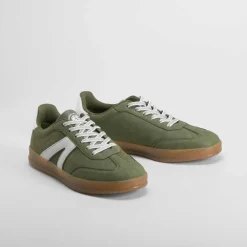Online Deportiva urbana kaki Hombre Sneakers|Básicos X Menos