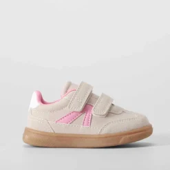 Online Deportiva velcro bebé beige Zapatillas Deportivas