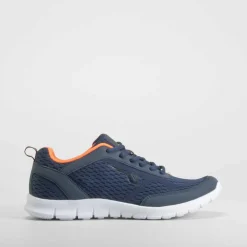 Outlet Deportiva walking azul marino Hombre Básicos X Menos