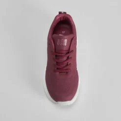 Deportiva walking rojo Mujer Zapatillas Deportivas|Básicos X Menos