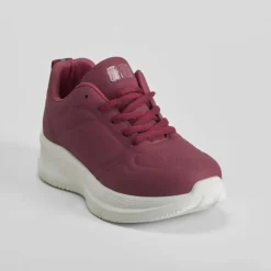 Deportiva walking rojo Mujer Zapatillas Deportivas|Básicos X Menos