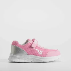 Clearance Deportiva walking rosa y gris Zapatillas Deportivas