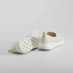 Deportiva walking slip on beige Mujer Zapatillas Deportivas