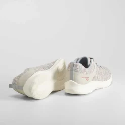 Deportiva walking tejido gris Mujer Zapatillas Deportivas|Básicos X Menos