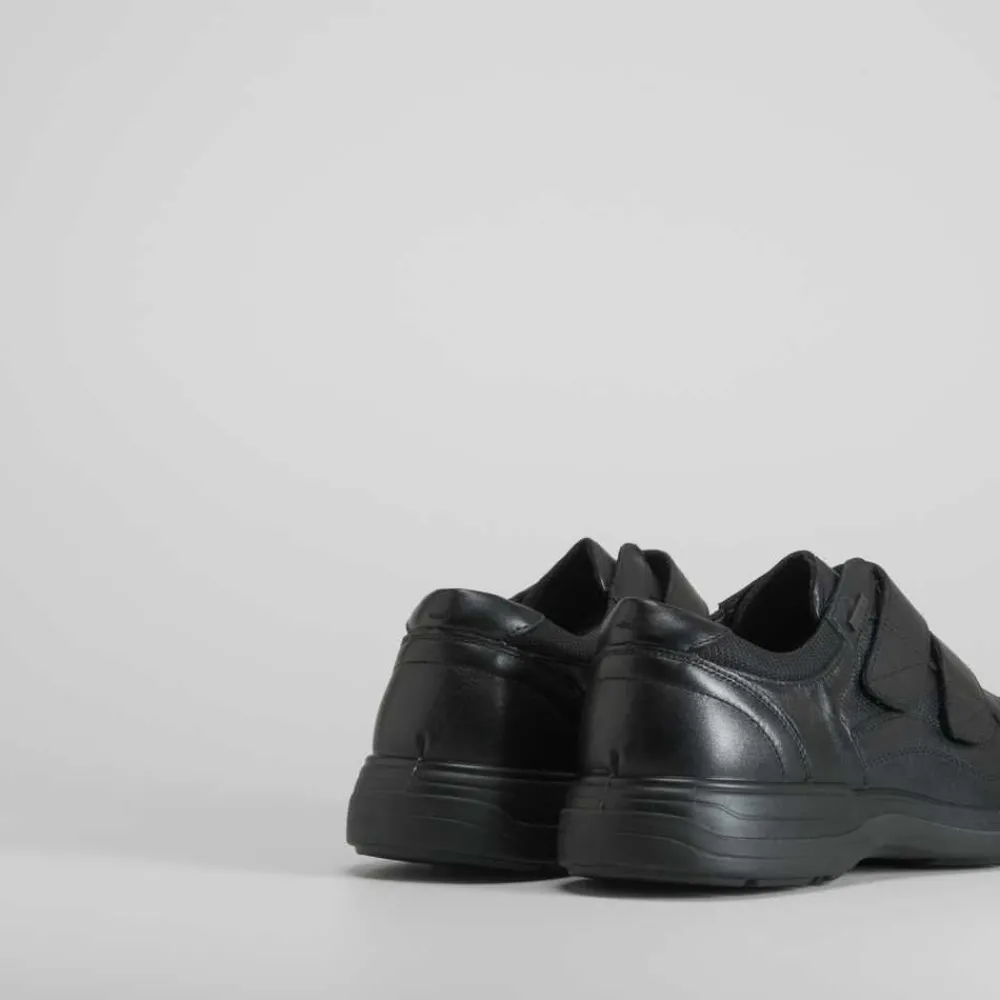 deportivo_negro_velcros_d_SKUKvgPjrb7J8_2.webp Online Deportivo negro velcros de piel Hombre Zapatos Profesionales|Zapatos Confort