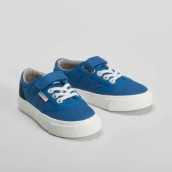 Clearance Lona casual azul Zapatillas Lona