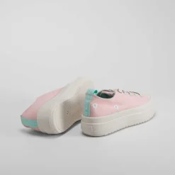 Best Lona rosa Mujer Zapatillas Lona