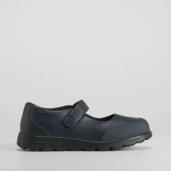 Hot Mercedita colegial azul de piel OH GIRL Zapatos Colegio