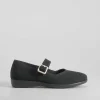 Online Merceditas knit negra Mujer Zapatos Confort|Bailarinas