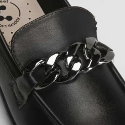 Sale Mocasín cadena negro de Mujer Zapatos Confort|Mocasines