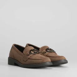 Online Mocasín plano marrón con estribo PICCOLA PIU Mujer Mocasines