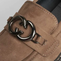 Online Mocasín plano marrón con estribo PICCOLA PIU Mujer Mocasines