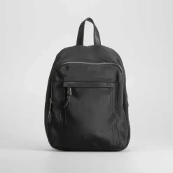 Sale Mochila antirrobo nylon reciclado negra Bolsos Y Carteras