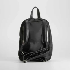 Sale Mochila antirrobo nylon reciclado negra Bolsos Y Carteras