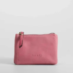 Outlet Monedero terciopelo rosa PICCOLA PIU Bolsos Y Carteras