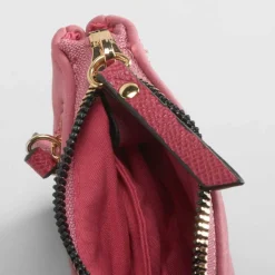 Outlet Monedero terciopelo rosa PICCOLA PIU Bolsos Y Carteras