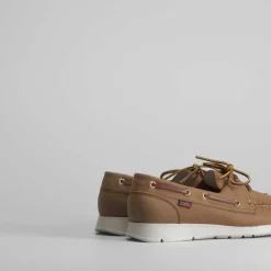 New Náutico clásico azul piel Hombre Náuticos Y Mocasines|Zapatos Confort