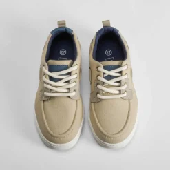 Online Náutico lona beige Zapatos