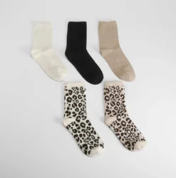 Pack 5 calcetines animal print Calcetines