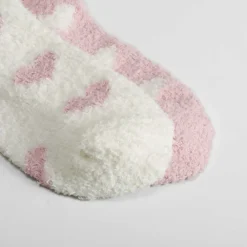 Discount Pack 2 calcetines antideslizantes rosa Calcetines