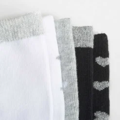 New Pack 5 calcetines corazones gris Calcetines