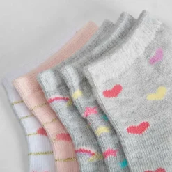 Clearance Pack 5 calcetines cortos de estrellas niña Calcetines