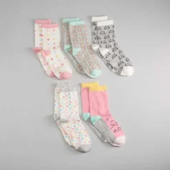 Hot Pack 5 calcetines fantasía motas MKL Calcetines