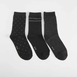 Sale Pack 3 calcetines lurex media caña MKL Calcetines