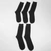 Online Pack 5 calcetines negros básicos MKL Calcetines