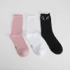 Best Pack 3 calcetines perlas colores Calcetines