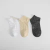 Outlet Pack 3 calcetines tobilleros multicolor Calcetines