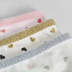 Outlet Pack de 3x braguitas con corazones niña Ropa Y Téxtil