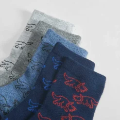 Discount Pack x5 calcetines largos dinos bebé Calcetines