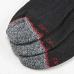 Online Pack x3 calcetines media caña rayas trekking Calcetines