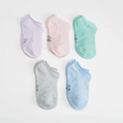 Clearance Pack x5 calcetines tobilleros pasteles MKL Calcetines