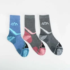 Clearance Pack x3 calcetines trekking colores MKL Calcetines