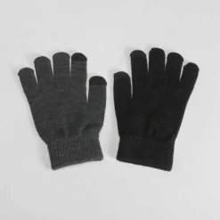 Clearance Pack x2 guantes negro Mujer Complementos Para Mujer