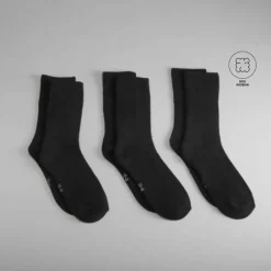 Hot Pack x3 media caña rizo MKL Calcetines