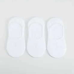 Outlet Pack x3 pikis básicos blancos MKL Calcetines