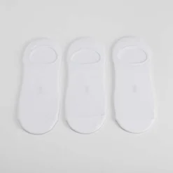 Sale Pack x3 pikis cerrados blancos Calcetines