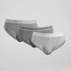 Clearance Pack x3 slips hombre multi gris Ropa Y Téxtil