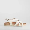 Discount Sandalia bio blanca Mujer Sandalias Bio Y Menorquinas