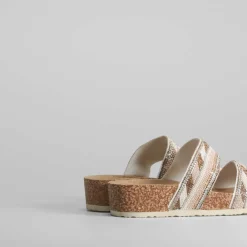 Sale Sandalia bio brillos destalonada Mujer Sandalias Confort|Sandalias Bio Y Menorquinas