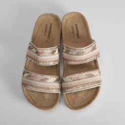 Sale Sandalia bio brillos destalonada Mujer Sandalias Confort|Sandalias Bio Y Menorquinas