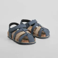 Hot Sandalia bio cerrada azul Sandalias