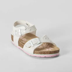 Sandalia bio con brillo blanca OH GIRL Sandalias